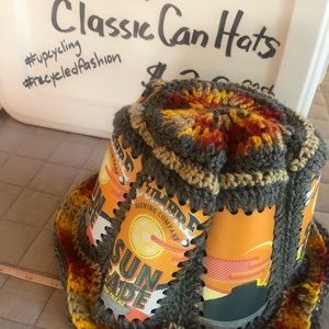 Beer Can Hat Handmade from local New Mexico brewery La Cumbre. One size fits all